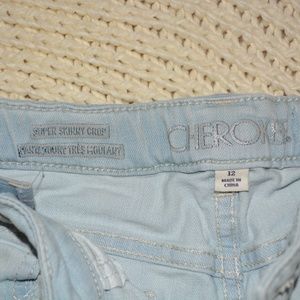 Cherokee Super Skinny Crop Jeans